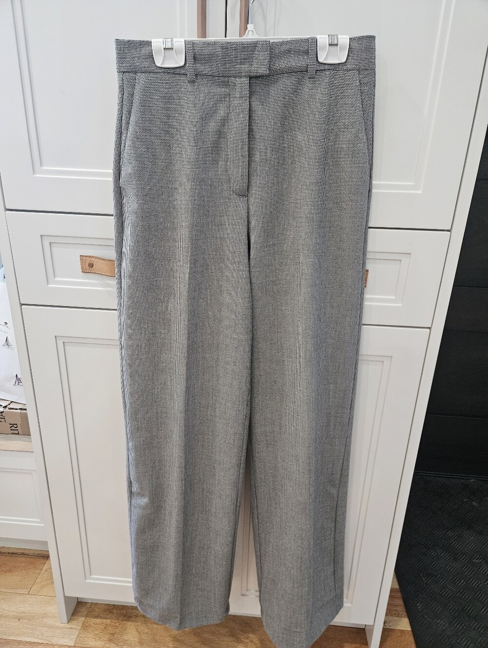 Aritzia Babaton Herringbone High Rise Pant, Size 4